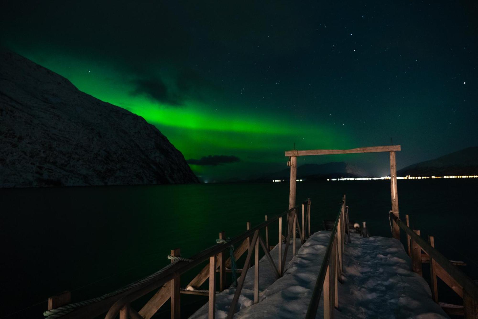 Lyngen Aurora House Vila Koppangen Exterior foto