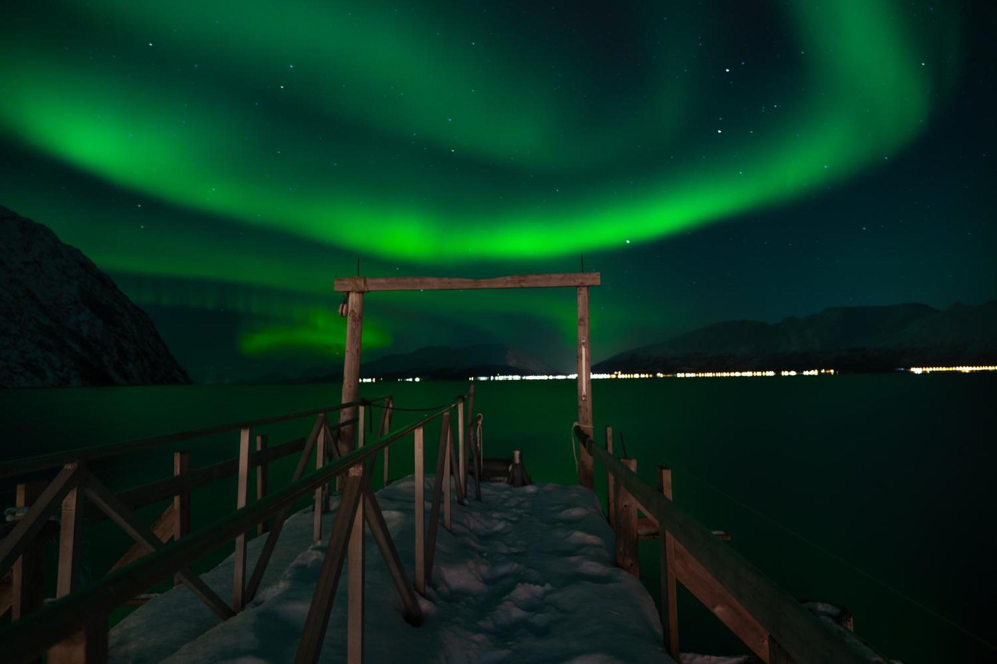 Lyngen Aurora House Vila Koppangen Exterior foto