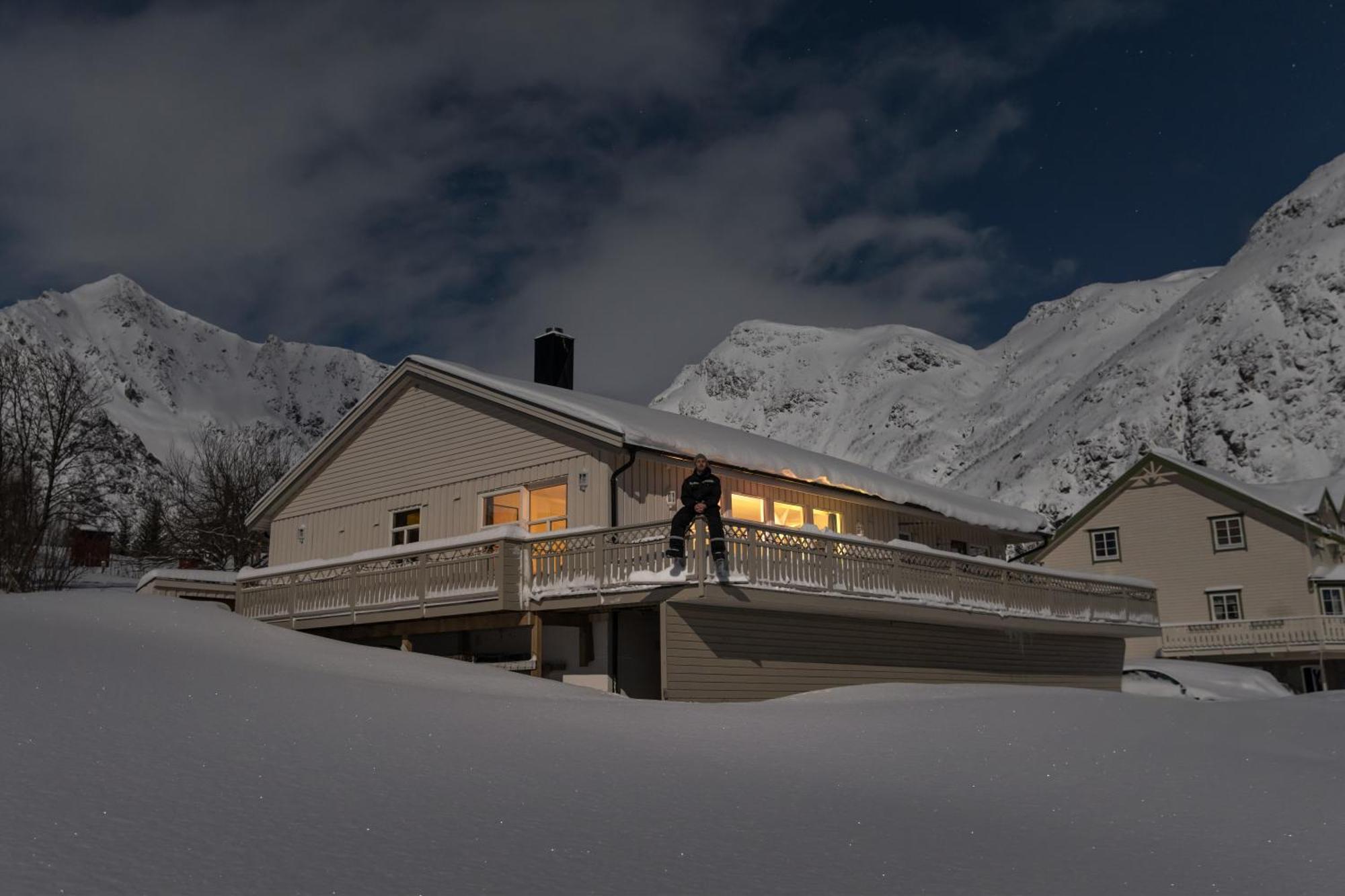 Lyngen Aurora House Vila Koppangen Exterior foto
